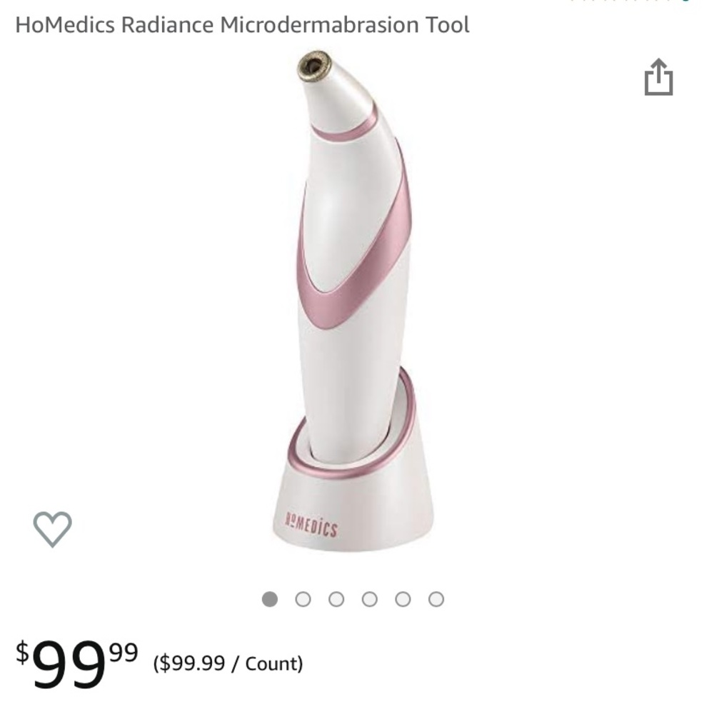 Homedics microdermabrasion used once